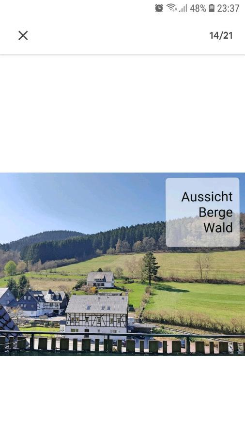 4 Erw. 1 Ki. Ski Entspannung Terasse Ausblick Schmallenberg Extérieur photo